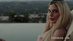 Gorgeous Nella Jones contrasts deepthroat with missionary fucking on monster cock.