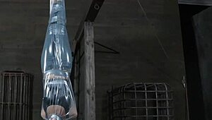 Punishing playgirl with drawings.