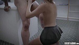 Blonde Secretary Milf Gives Blowjob To Corrupt Boss, Then Gets Banged In Doggystyle And Cowgirl