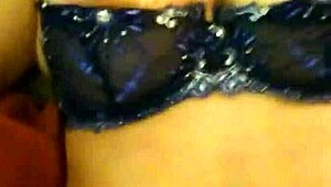 Chrissy fucked while masturbating in lingerie pov