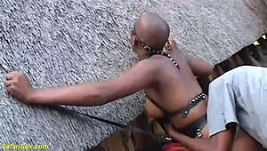 African stepsister's inaugural BDSM training session