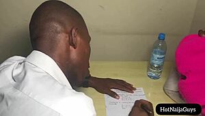 harveyxbush casually fucks his horny coursemate with his big black cock