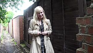 So, this blonde babe Satine Spark got daring, masturbating in a park. Public nudity at its finest for a young 18+!