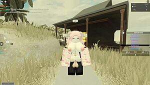 Chatting about deepthroat and anal sex in roblox porn