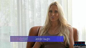 Blonde MILF's intriguing photoshoot striptease.