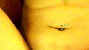 Chrissy fucked while masturbating in lingerie pov