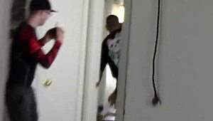 burglar skull fucks the homeowner bareback