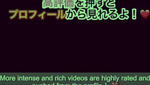 japanese amateur learns new masturbation technique