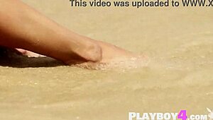 Sexy Small Tits Milf Cara Mell Strips Naked Outdoor Showing Perfect Body