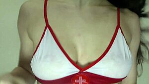 my big natural tits got so wet and shiny