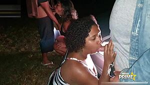 Dogging Adventures with Kely and Nana