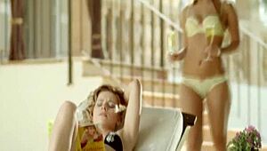 European mature lesbians finger and masturbate