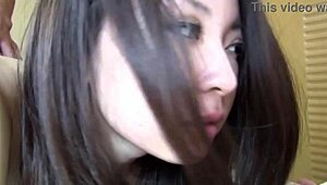 J-teen Noriko devours sushi then gets licked wild before sex!