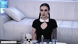 Burning Angel Marley Brinx Craves Big Cock, Rips Fishnets