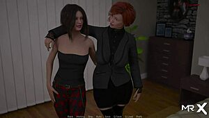 Dusklightmanor-tjejer dansar djärvt i vild anime-action