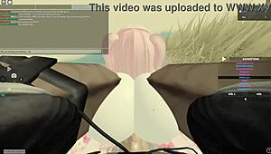 Chatting about deepthroat and anal sex in roblox porn