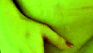 Chrissy fucked while masturbating in lingerie pov