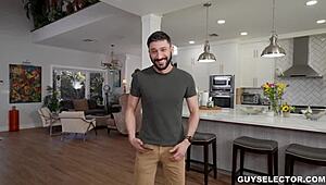 Guy Selector Game: Choose to Fuck Your Gay Roommate Bareback in Dorm