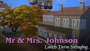 A meal with a neighbor leads to a promotion for The Sims 3D anime porn
