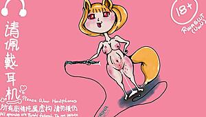 So, Alina got wild with toys in a restaurant bathroom for her freaky uncle.