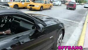 Asian teen gets pov hammered after roadside teasing