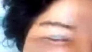 MILF BBW muestra su cuerpo en videollamada