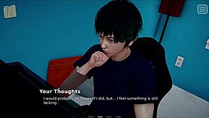 いじめっ子が恋人になって手作りエロゲーム一緒に遊んじゃう