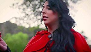 Little Red Riding Hood Meets Kleio Valentien and Chanel Santini - Transfixed