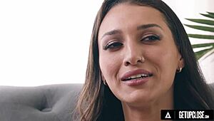 Big naturals bella rolland pawg reacts to rough anal sex