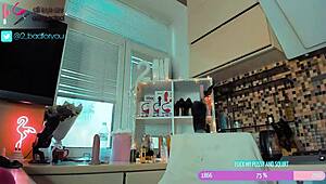 this tattooed bimbo girl, wanna see her finger herself?