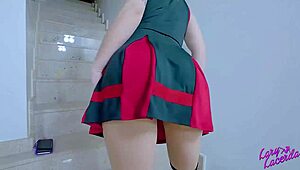 Anal School Musical - Treinador Fodeo Cu De Aluninha Safada Até Ela Quase Chorar, Assfucking Curvy Beautiful POV Cum In Mouth