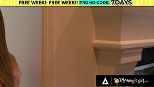 Mommys Girl - Caring Stacked Milf Helps Her Petite 18+ Stepdaughter In Her New College Dorm Room