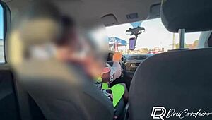 Uber guy convinced me to fuck and cum inside