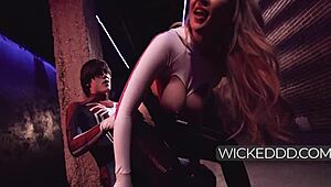 Into the spider-verse? Inside the spider girl!