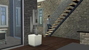 Lunch with neighbor leads to swinging in The Sims 3D Hentai.