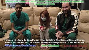 wow, nurse stacy shepard testing gloves for the perfect fit!