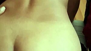 niece in skirt bent over for doggystyle orgasm at party