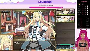 Vtuber Lewdneko dives into Evenicle Part 3 with steamy hentai scenes.