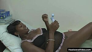 Couple Black Women Pregnant Lesbian Fun