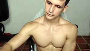 Solo Gay Man Explores His Deepest Desires in Intimate Scene