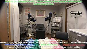 wow, nurse stacy shepard testing gloves for the perfect fit!