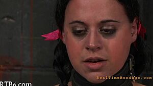 watch this hardcore sadomasochism session with intense domination and submission