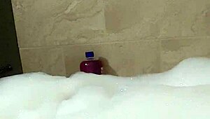 Cyno Enjoys Solo Bubble Bath in Cosplay Costume