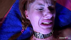 Wow! Reife Deutsche Marie Anal Fucked Raw by Old Man in Swingerclub