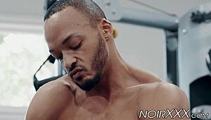 muscular black gay hunk dillon diaz solo jacks off his monster bbc 😏