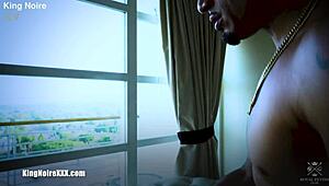 Sloppy Rimming and Oral Domination by King Noire with Nicole Aria