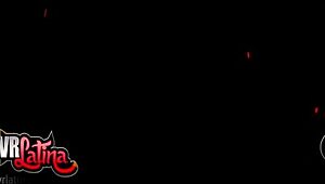 This big tits purple haired latina babe shines in outdoor 5K VR.