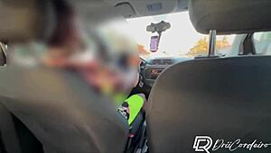 Uber guy convinced me to fuck and cum inside