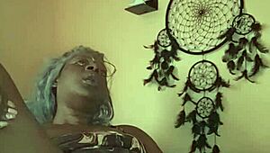 Nae Plays With Her Twat In Bed!