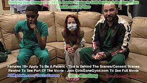 wow, nurse stacy shepard testing gloves for the perfect fit!